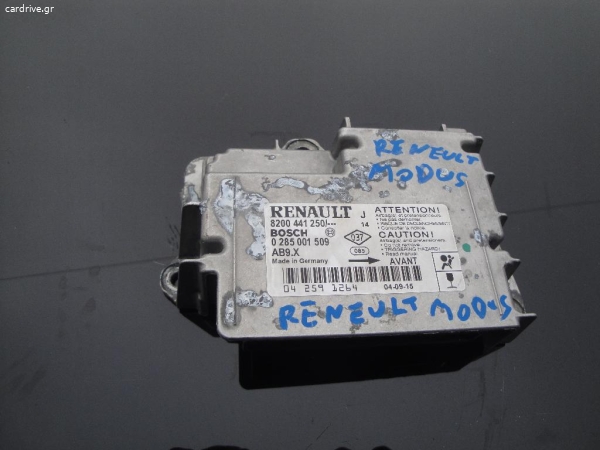 Renault Modus Εγκεφαλος Μηχανης Χρονολογια 2004 εως 2012